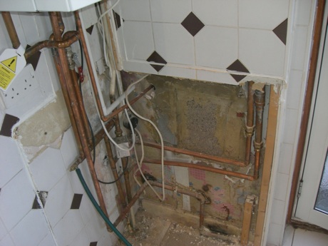 more bad central heating pipework