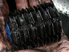 Blocked fernox boiler buddie before cleaning