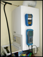 Vaillant ecotec 418 with analyser