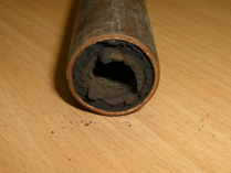Blocked heating pipes