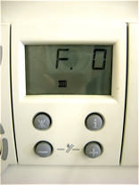 Vaillant ecomax F.01 code display