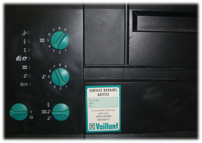 Vaillant turbomax 242 and 282E facia